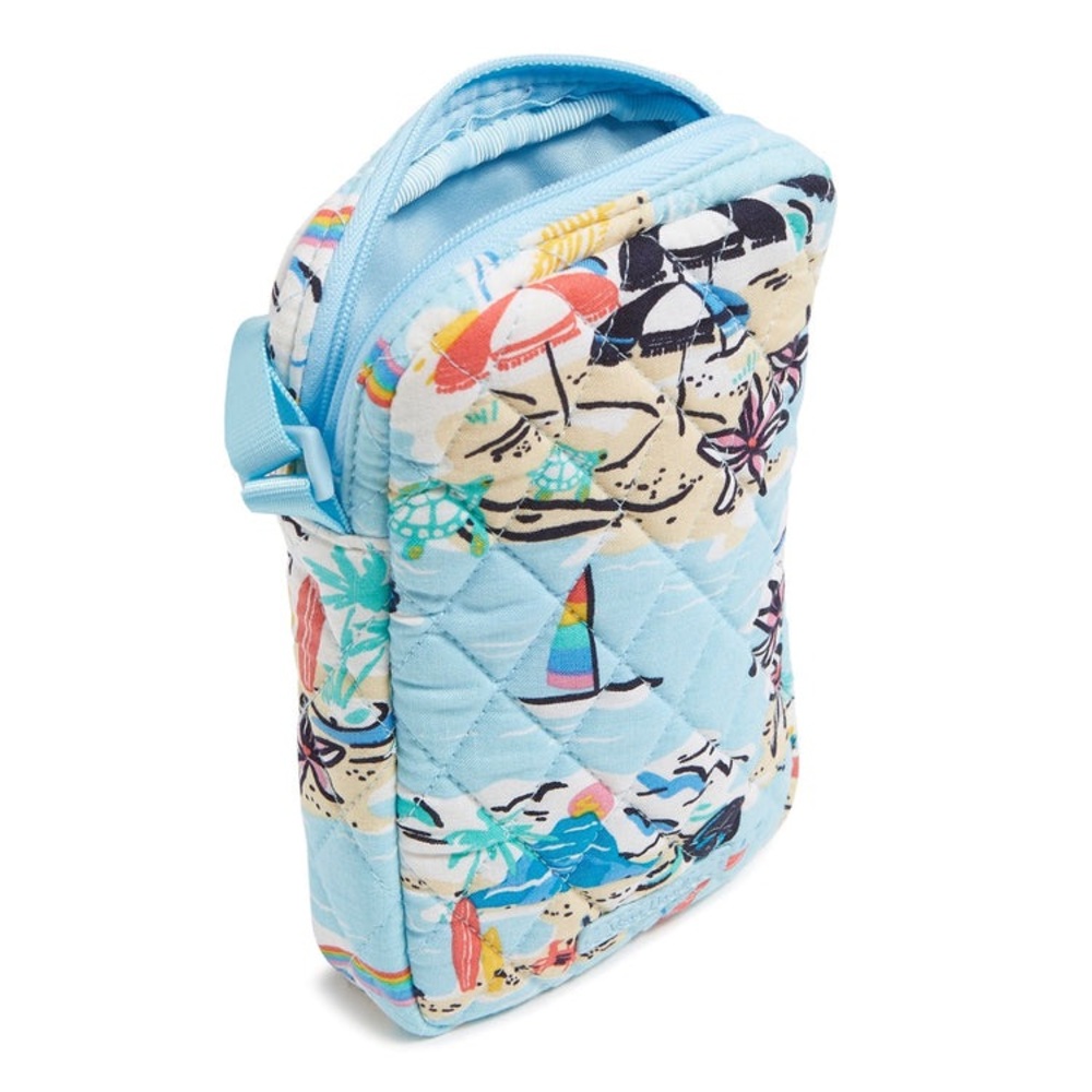 NWT Vera Bradley Outlet Easy RFID Crossbody Bag in Cotton in Beach Treasures
